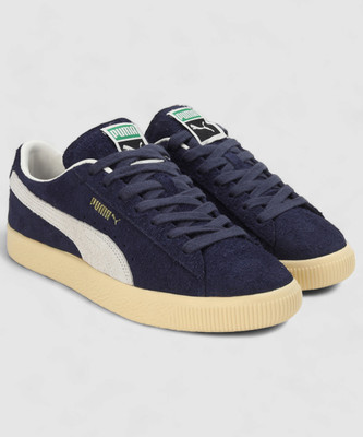 PUMA Suede VTG The NeverWorn II Canvas Shoes For Men(Blue , 6)