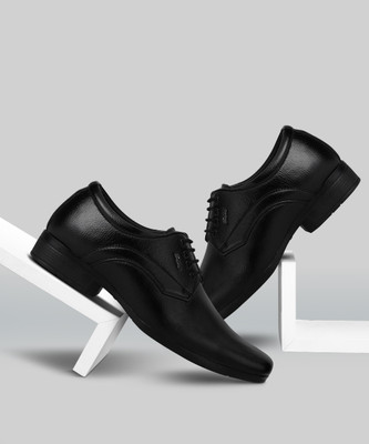 Bata Corporate Derby Lace Up Derby For Men(Black , 6)