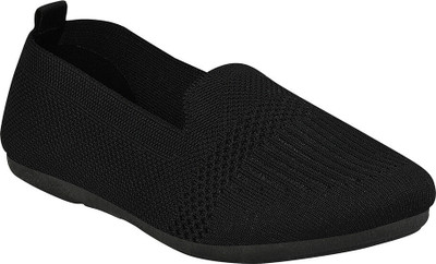 TRYME Sneakers For Women Walking Shoes For Women(Black , 9)