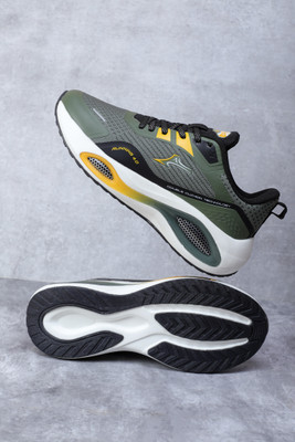 Abros B-POOL Running Shoes For Men(Olive , 6)