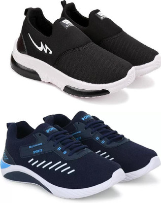 ANGO TY-AIR BLACK_TOOOFAN BLUE Outdoors For Men(Black , 6)