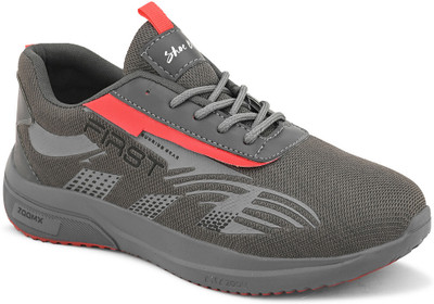 house of common Stylish Comfortable Lightweight, Breathable Running shoes Walking Shoes For Men Outdoors For Men(Grey , 10)