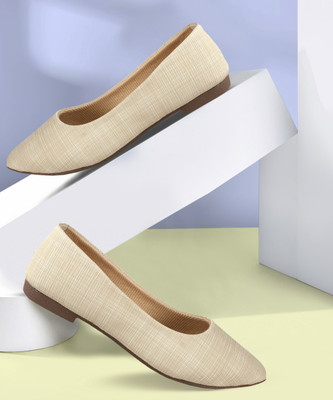 PIYARI Bellies For Women(Off White , 7)