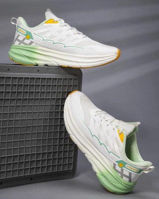 Abros DAX Running Shoes For Men(Off White , 6)