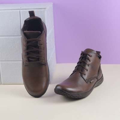 MOCHI Boots For Men(Brown , 7)
