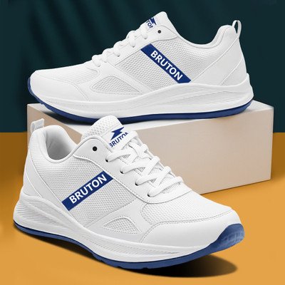 BRUTON Lite Casual Shoes Sneakers For Men(White , 9)