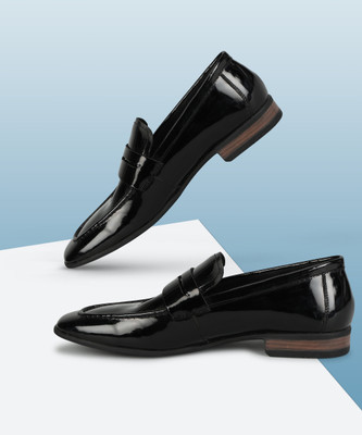 HUSH PUPPIES Slip On For Men(Black , 9)