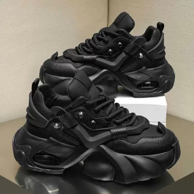 Knoos Sneakers For Men(Black , 10)