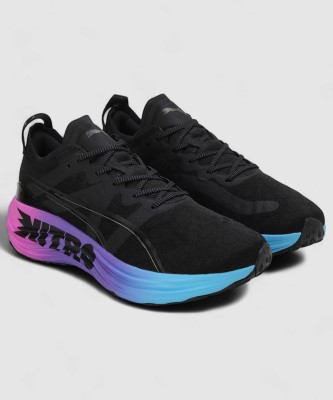 PUMA ForeverRun Nitro SUNSET Training & Gym Shoes For Women(Black , 10.5)