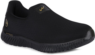 CAMPUS OXYFIT (N) Men's Casual Shoes | Memory Foam & PilloFoam Comfort | Slip-On Walking Shoes For Men(Black , 8)