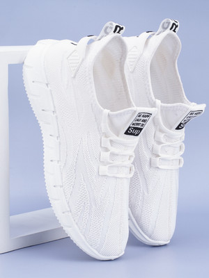RapidBox Sneakers For Men(White , 7)