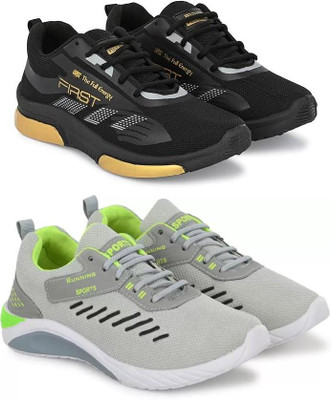 ANGO TY-FIRST BLACK_GREY TOOFAN Outdoors For Men(Black , 10)