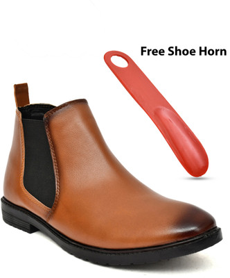 Sir Mashup Boots For Men(Tan , 8)
