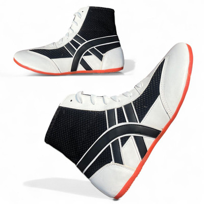 dagur industries Kabaddi Kho Kho Boxing & Wrestling Shoes For Men(Black, White , 7)