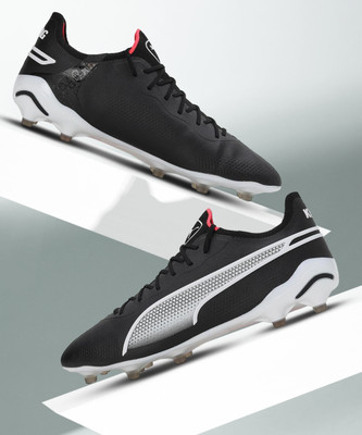 PUMA KING ULTIMATE FG/AG Football Shoes For Men(Black , 11)