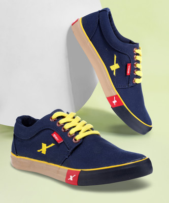 Sparx SM 175 | Stylish, Comfortable | Canvas Shoes For Men(Navy , 8)