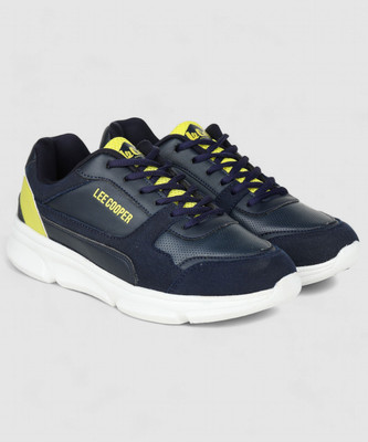 LEE COOPER Comfortable Mesh Perfect for Running, Gym & Walking All Day Running Shoes For Men(Navy , 6)