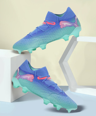 PUMA FUTURE 7 ULTIMATE FG/AG Football Shoes For Men(Blue , 10)