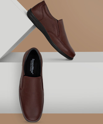 SeeandWear Genuine Leather Formal For Men(Brown , 7)