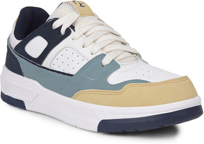 Bata Bata Men's Casual Lace-Up Sneakers - White (8Uk) Sneakers For Men(White , 8)