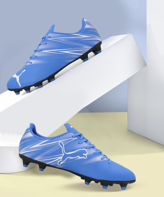 PUMA ATTACANTO FG/AG Football Shoes For Men(Blue , 10.5)