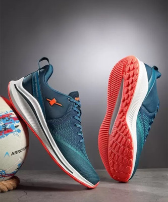 Sparx SM-678 Running Shoes For Men(Blue, Green , 6)