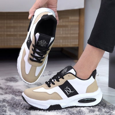 DARTKICK Party Wear For Men(Beige , 7)