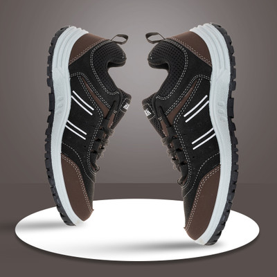 Khadim's Contrast Running Shoes For Men(Multicolor , 7)