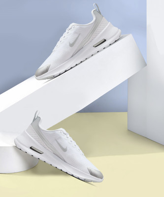 NIKE Air Max Nuaxis Sneakers For Women(White , 6.5)