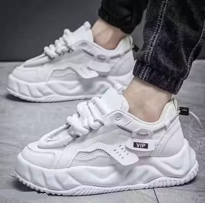 TIJARK Trendy Casual Sneaker Sneakers For Men Sneakers For Men(White , 6)