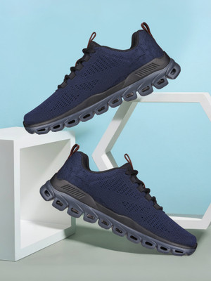Skechers Skechers Mens Glide-Step - Fasten Up Casual Lace-Up Shoe Casuals For Men(Blue , 6)
