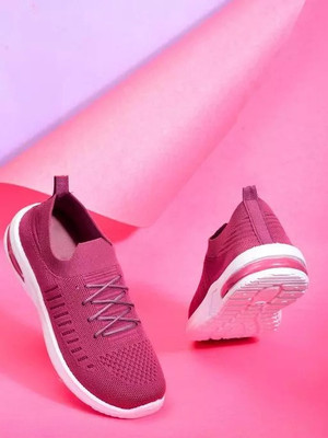 COOPERWINGS Comfortable shoes women stylish gym shoes for women trendy footwear for women Running Shoes For Women(Pink , 8)