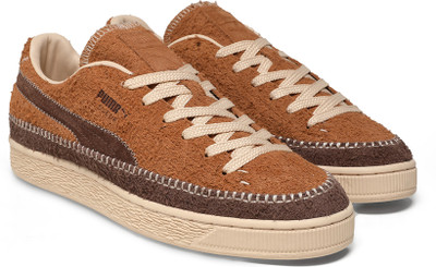 PUMA Suede Moccasin Sneakers For Men(Brown , 3)