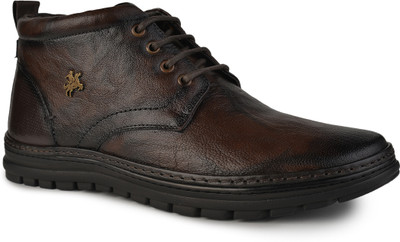 BUCKAROO CONWAY Boots For Men(Brown , 8)