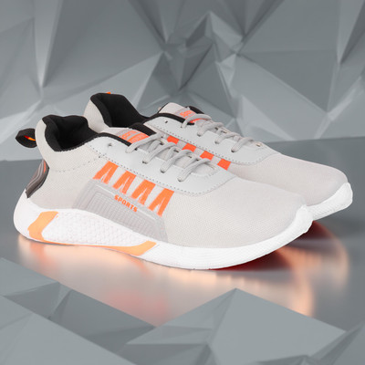 Vortek Running Shoes For Men(Grey , 7)