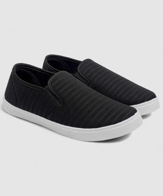 asian Slip On Sneakers For Women(Black , 12)