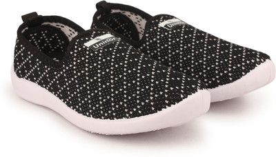 RNT Trendy White Fabric Chunky Sneakers for Women_Richale-Union-Black-Women-Shoes Casuals For Women(Black , 9)