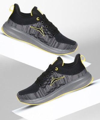 JQR PROTEIN Sports shoes, Walking, Trendy, Lightweight, Trekking, Stylish Running Shoes For Men(Black, Yellow)