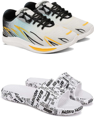 DRACKFOOT Men's Lightweight Running Shoes – Comfortable, Stylish Casual Shoes for Walking Casuals For Men(Multicolor , 9)