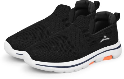 Combit HOTSTAR-02_BLACK/L GRAY Walking Shoes For Men(Black)