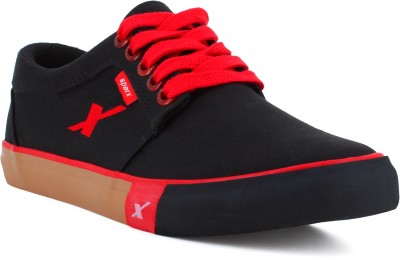 Sparx SM 175 | Stylish, Comfortable | Sneakers For Men(Black, Red , 10)