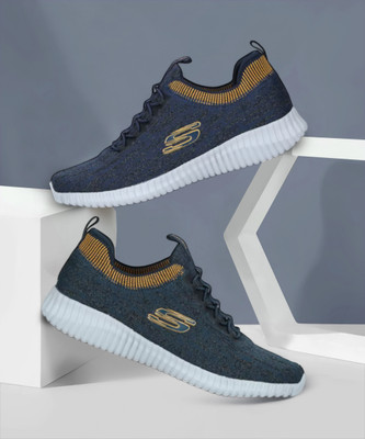 Skechers | ELITE FLEX- HARTNELL | Shoes-Men Running Shoes For Men(Navy , 7)