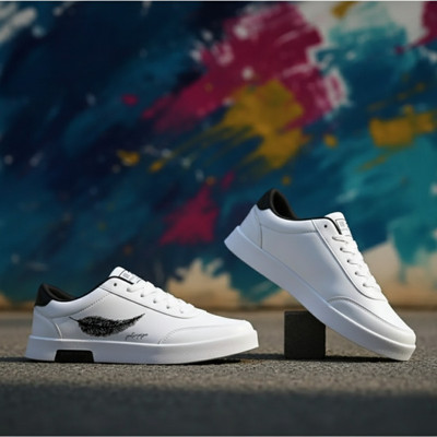 jootiyapa Premium Trending Best Selling Comfortable & affordable Gen Z shoes For Men Sneakers For Men(White , 10)