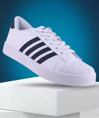 Sparx SM 323 SHOES Sneakers For Men(White, Black , 9)