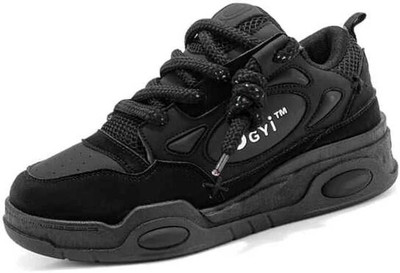 style hub Half Ankle Length Ogiy Shoe For Men | Casual & Running Shoes Sneakers For Men(Black , 9)