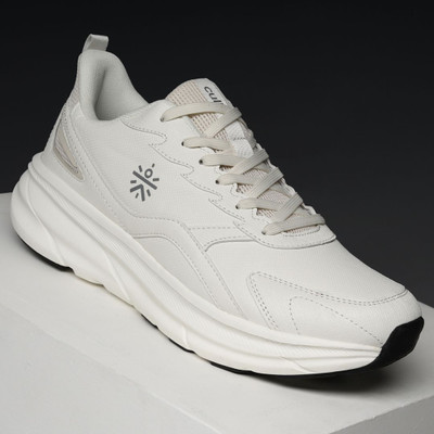 Cult Endura Run Running Shoes Enhanced Cushioning Enhanced Grip Lightweight High Running Shoes For Men(White , 7)