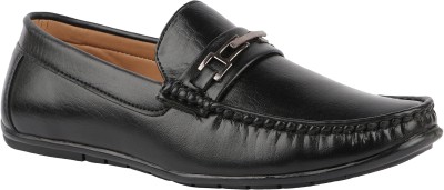 Lakhani Vardaan Loafers For Men(Black , 9)