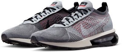 NIKE Air Max Flyknit Racer Sneakers For Men(Grey , 8)