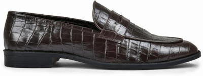 dumanera George Loafers For Men(Khaki , 10)