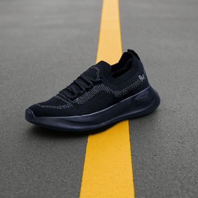 Neemans BEGIN WALK LEAP Casuals For Men(Black , 9)